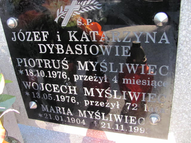 Wojciech Myśliwiec Jasło - Grobonet - Wyszukiwarka osób pochowanych