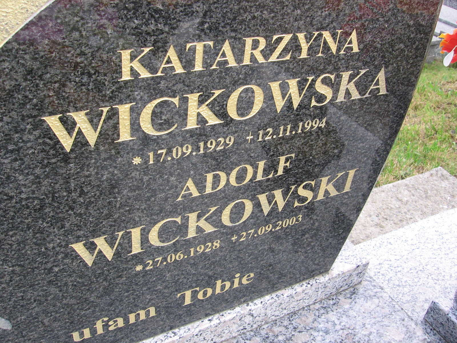 Katarzyna WICKOWSKA 1929 Jasło - Grobonet - Wyszukiwarka osób pochowanych